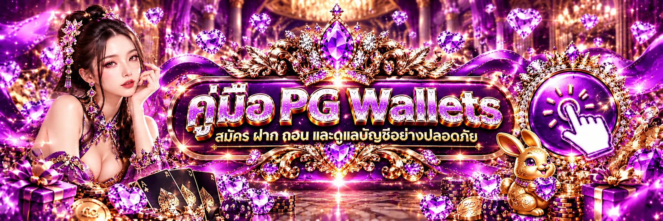 PG Wallets | คู่มือสมัคร ฝาก ถอน ฉบับปลอดภัย